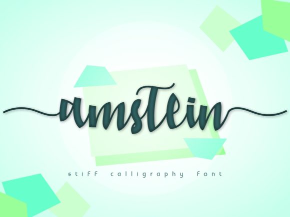 Amstein: The Perfect Handwritten Font for Crafters