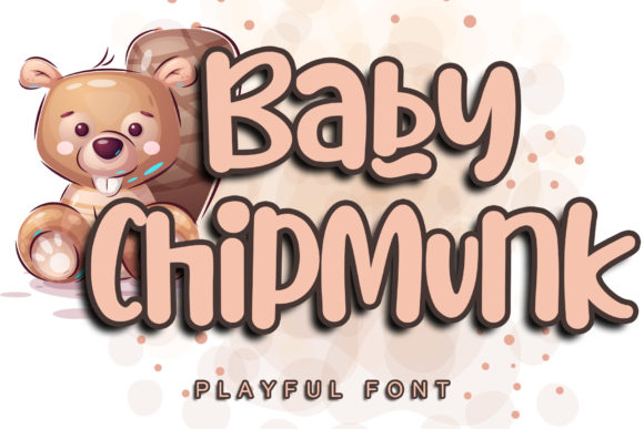 Boost Your Brand with Baby Chipmunk: A Playful Handwritten Font
