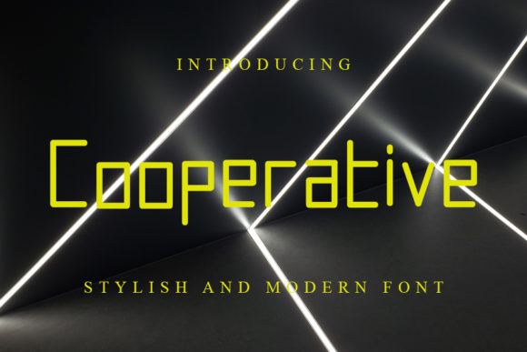 Cooperative: A Modern Handwritten Font for Web Design