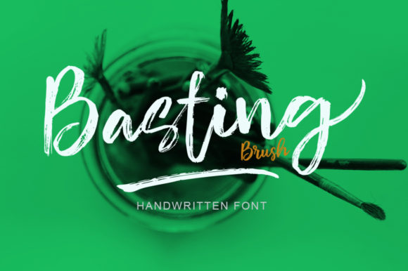 Discover Basting: A Handwritten Script for Editorial Charm