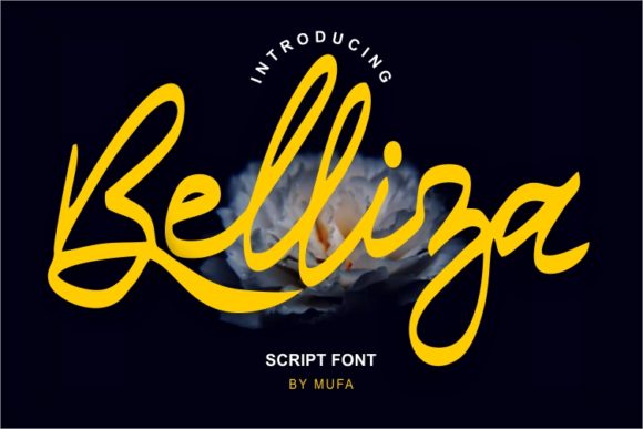 Discover Belliza: A Versatile Handwritten Font for Crafters