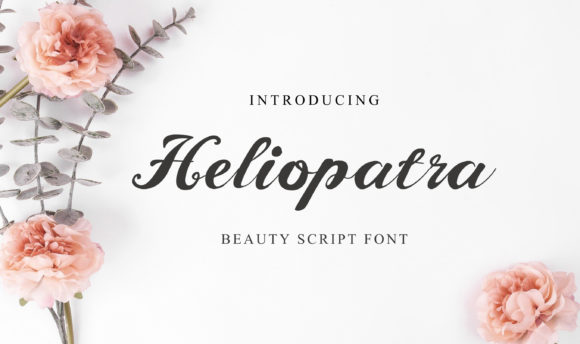 Elevate Your Craft with Heliopatra: A Modern Handwritten Font