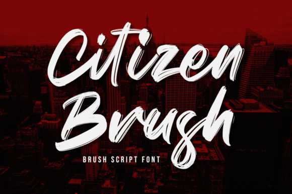 Enhance Your Brand with Citizen Brush: A Stylish Font