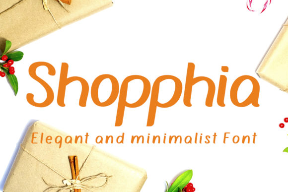 Enhance Your Brand with Shopphia: A Versatile Handwritten Font