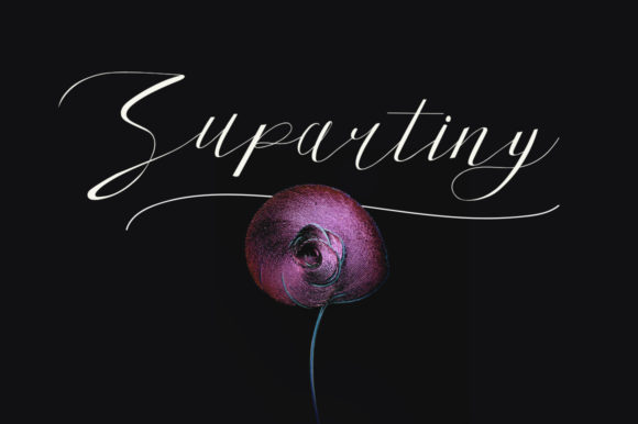 Enhance Your Brand with Supartiny: A Charming Script Font
