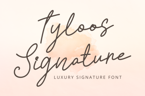 Enhance Your Brand with Tyloos Signature Font