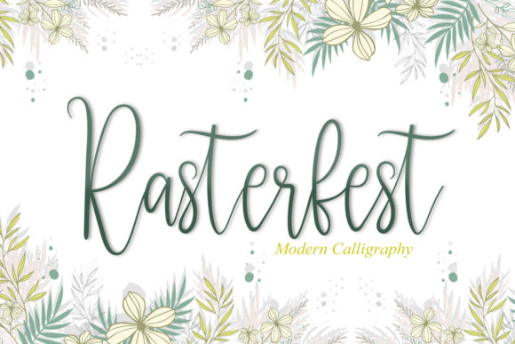 Enhance Your Campaign with Rasterfest: A Romantic Script Font