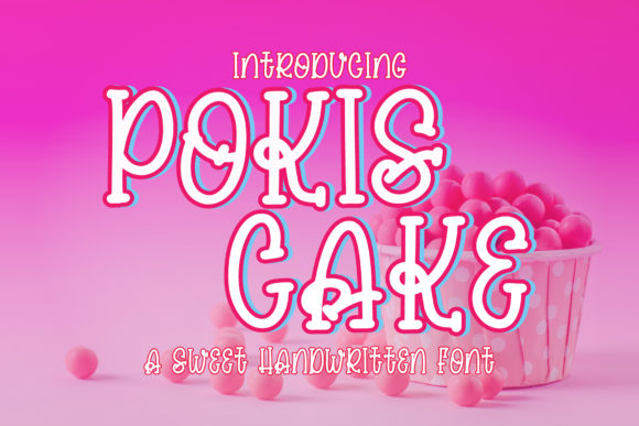 Enhancing Web Design with Pokis Cake Font