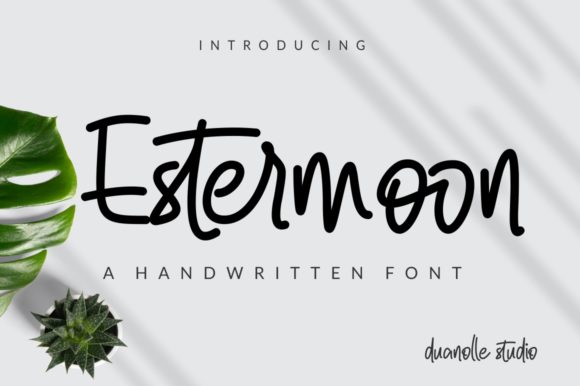 Estermoon: A Script Font with Elegant Charm