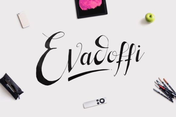 Evadoffi: A Handwritten Font for Engaging Campaigns