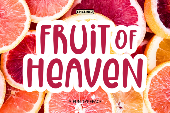 Fruit of Heaven: A Premium Script Font Review