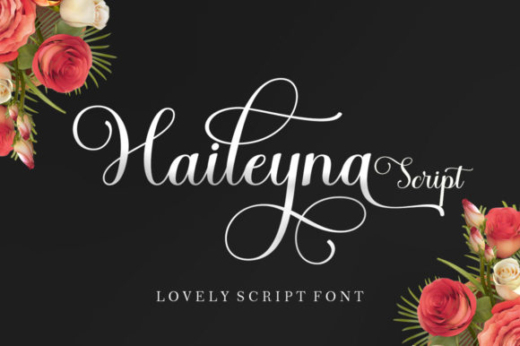 Haileyna: Elevate Your Brand with a Beautiful Script Typeface