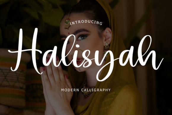 Halisyah: A Modern Handwritten Font for Elegant Web Design
