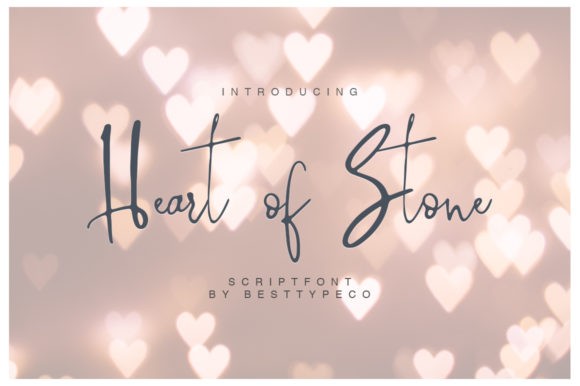 Heart of Stone: A Timeless Handwritten Font for Branding