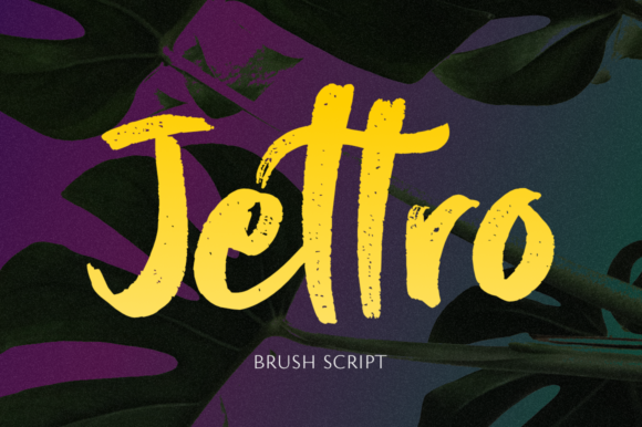 Jettro: A Handwritten Font for Editorial Charm