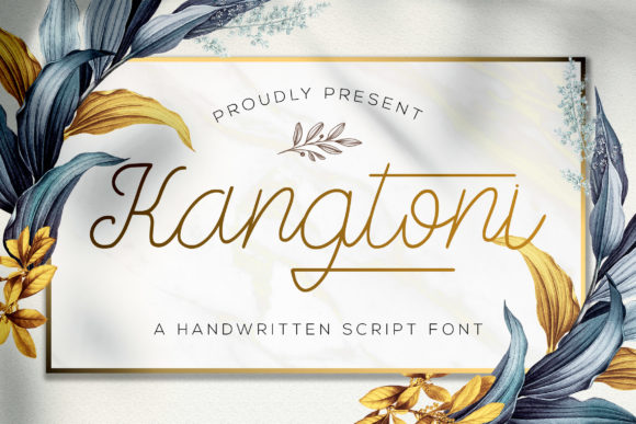 Kangtoni: A Script Amp Font for Creative Projects