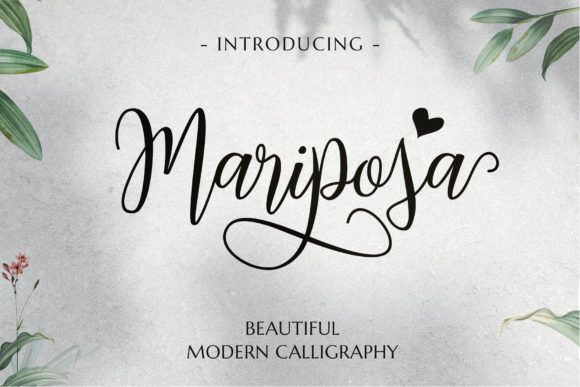 Mariposa: A Delicate and Elegant Handwritten Font for Crafters