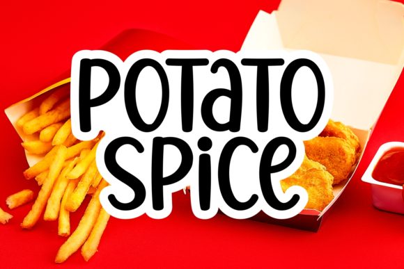 Potato Spice: A Handwritten Font for Engaging Visuals