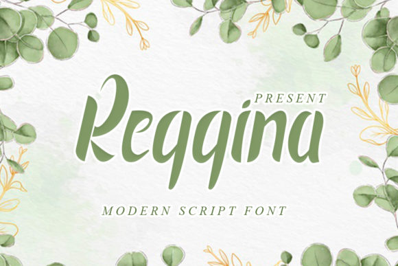 Reggina: A Handwritten Font for Crafters and Creators