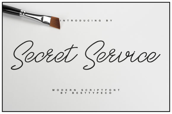 Secret Service: A Script Amp Font Review