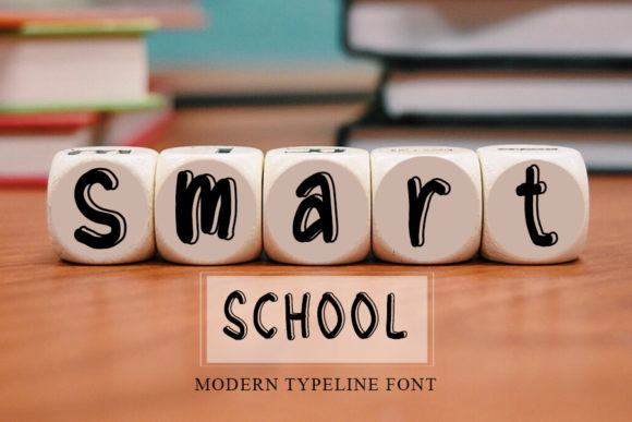 Smart School: A Modern Handwritten Font for Web Design