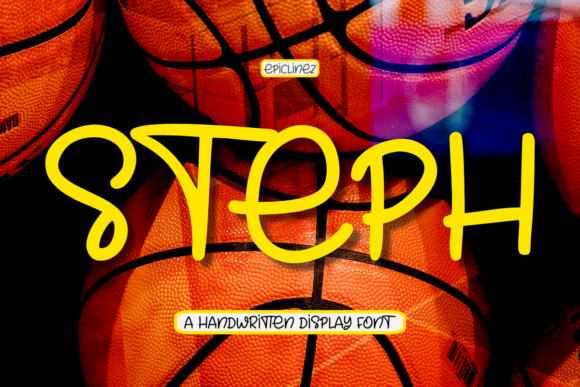 Steph: A Handwritten Font for Editorial Elegance