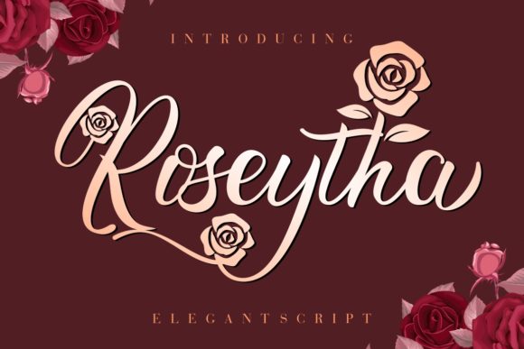 Transform Your Brand with the Elegant Roseytha Font