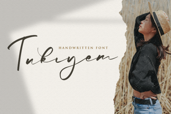 Tukiyem: A Delicate and Elegant Handwritten Font for Crafters