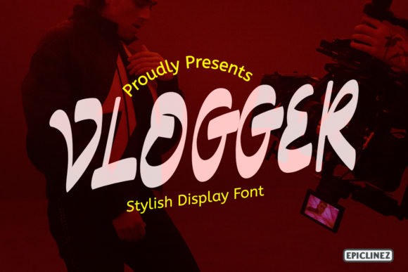 Vlogger: A Bold and Casual Font for Eye-Catching Campaigns